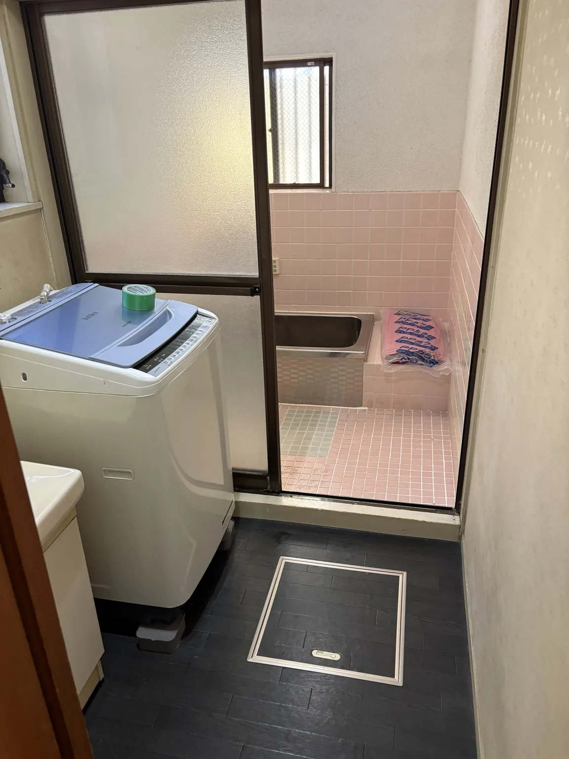 洗面脱衣室の改修後の様子